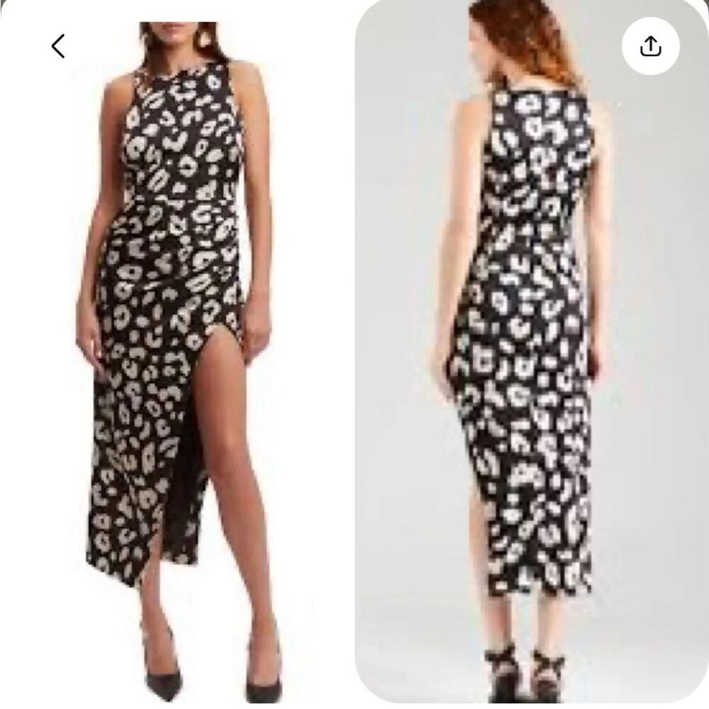 NWT $139 Bardot 2 Danika Animal Print Midi Dress